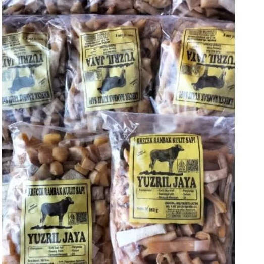 Rambak mentah kemasan 500gr by yusril jaya