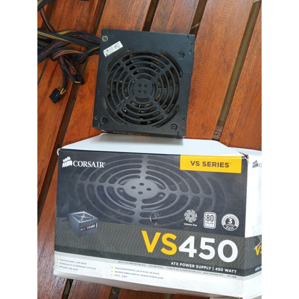 Corsair VS450 segel resmi dtg