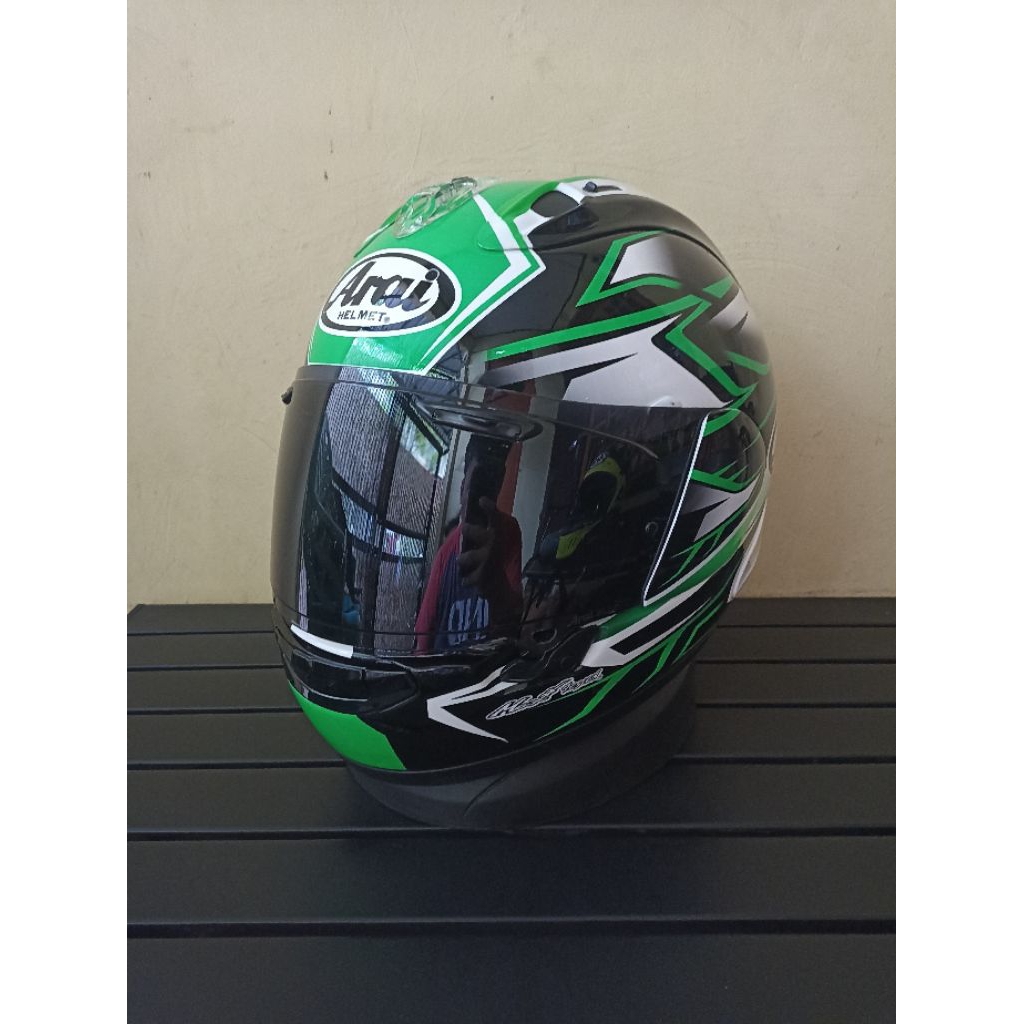 Arai Rx-7x Ghost Green