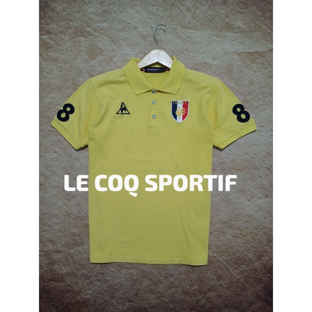 t-shirt polo LE COQ SPORTIF bahan katun adem recomend