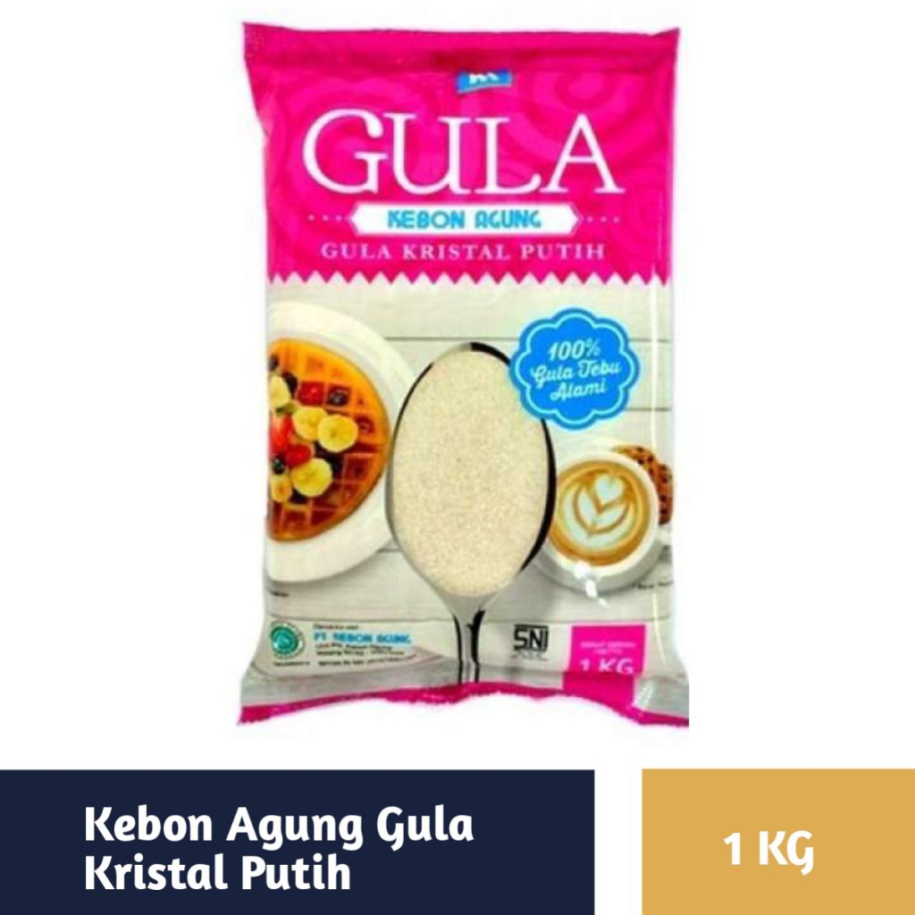 Kebon agung gula kristal putih 1 kg