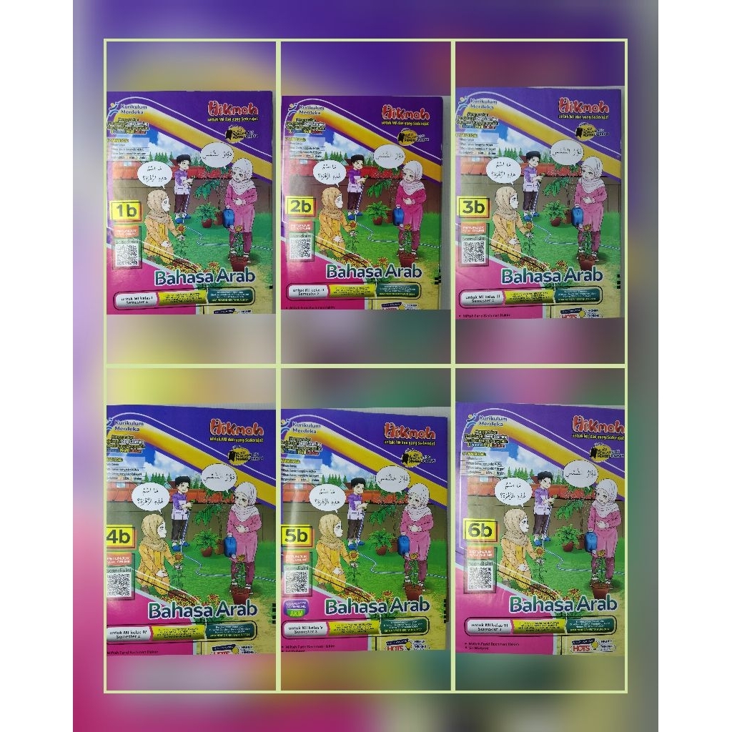 LKS SD MI BAHASA ARAB KELAS 1 2 3 4 5 6 SEMESTER 2 KURIKULUM MERDEKA