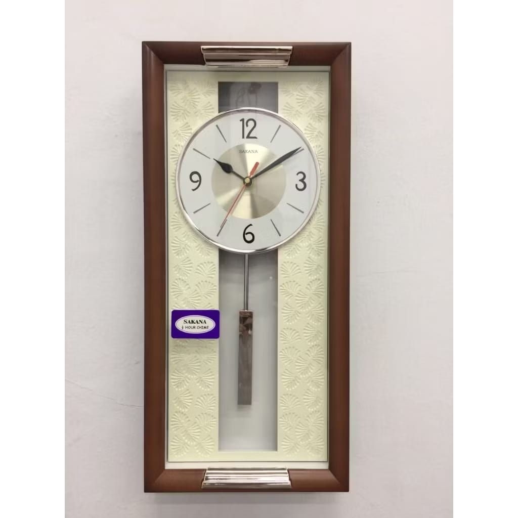 Jam Dinding Sakana Bandul Bunyi