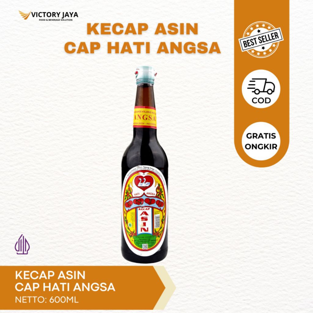 KECAP ASIN ANGSA 600 ML KECAP ASIN HATI ANGSA