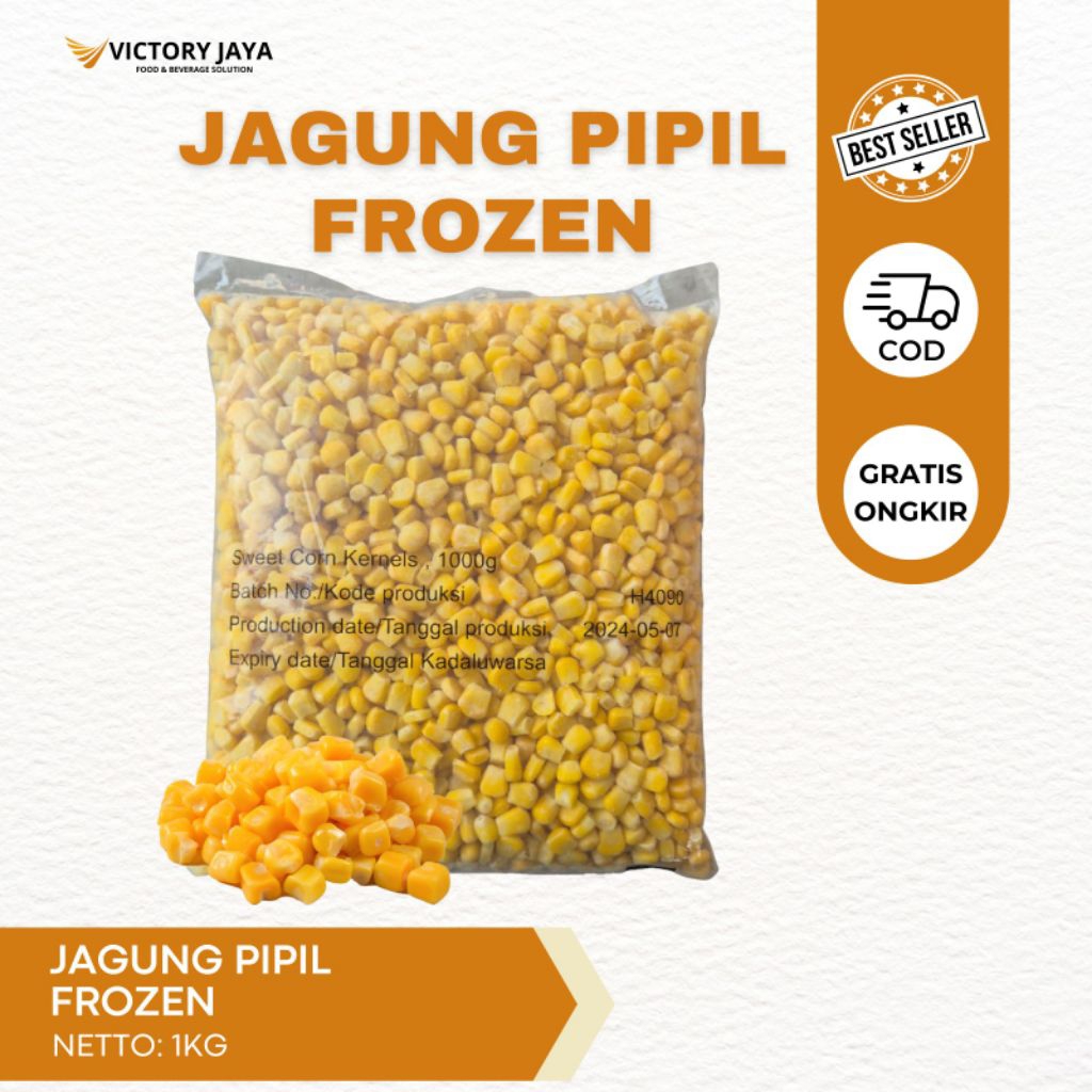 Jagung pipil frozen china premium