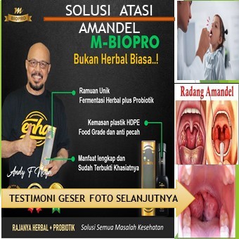 M BIOPRO OBAT AMANDEL BENGKAK ii OBAT AMANDEL ANAK ii OBAT AMANDEL TANPA OPERASI ii OBAT AMANDEL BIA