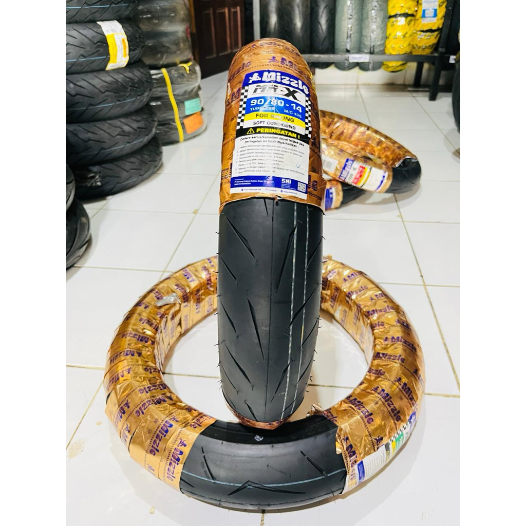 Ban Motor Mizzle MR-X 90/80-14 Tubeless