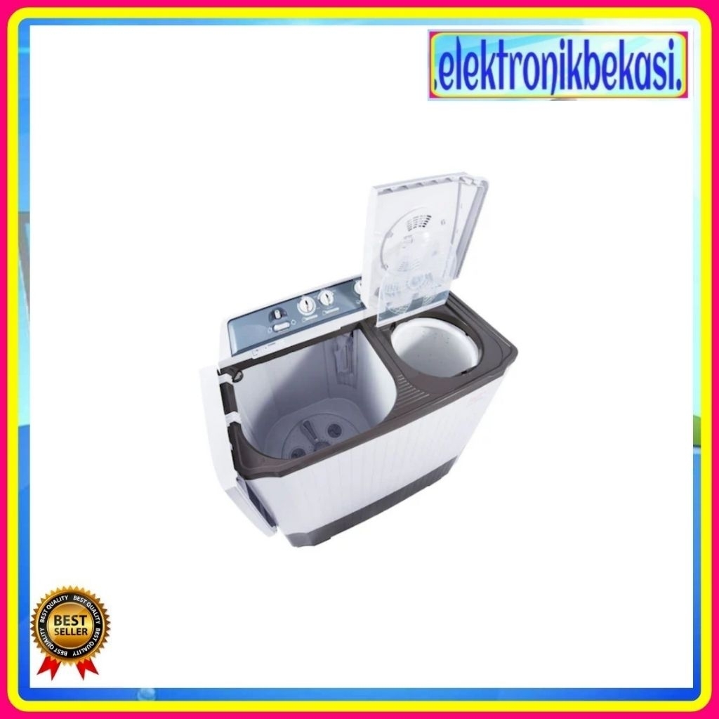 MESIN CUCI LG P 8000 N / MESIN CUCI LG 2 TABUNG 8KG P-8000N / LG P8000N TWIN TUB 8 KG