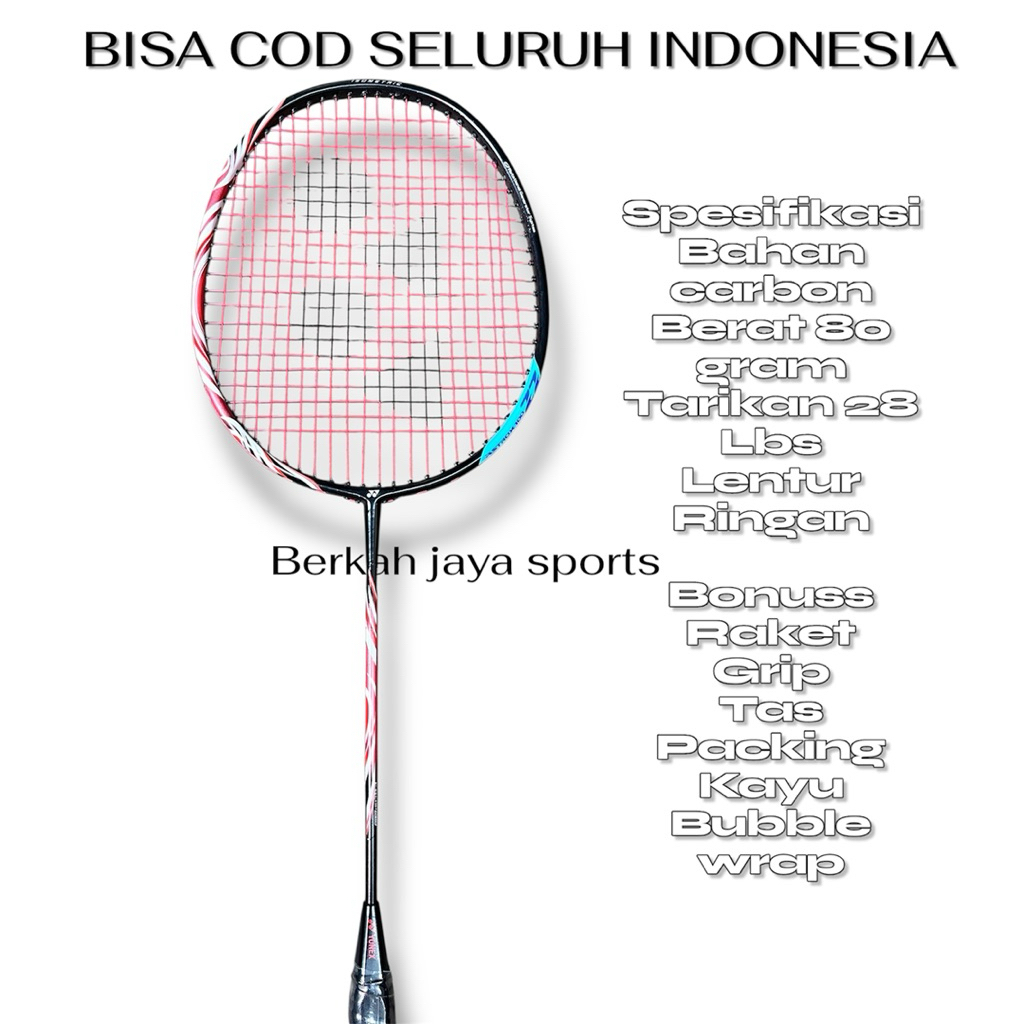 Raket BadmintonCarbonex 21 Bonus kok