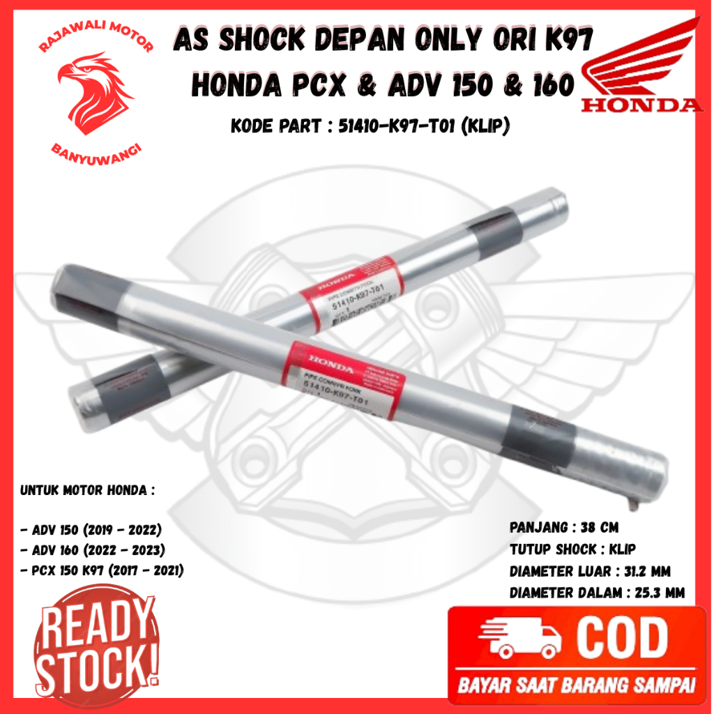 Shock Depan Honda PCX 150 Ori & ADV 160 / As Shock Breaker Honda ADV 160 - K97