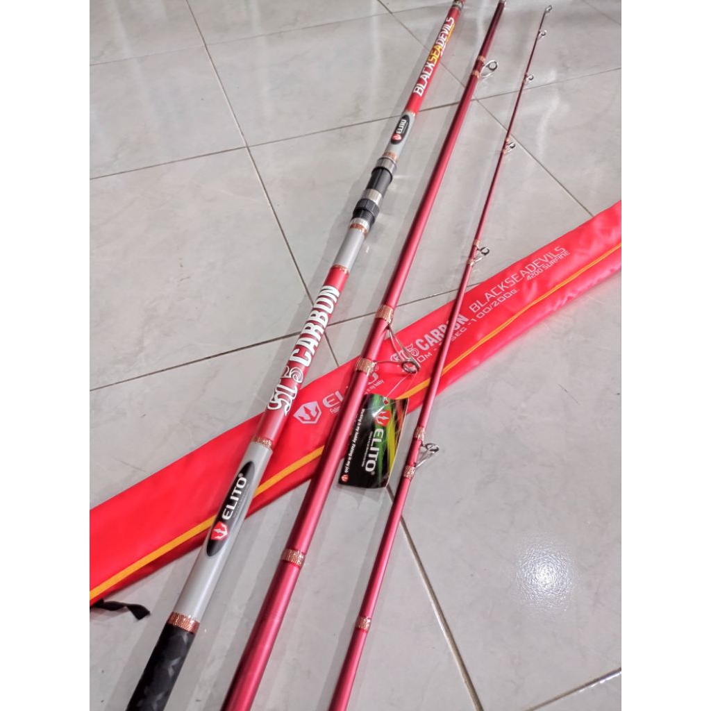 JORAN PASIRAN SAMBUNG 3 ELITO BLACKSEADEVILS 4.20M CARBON HOLLOW