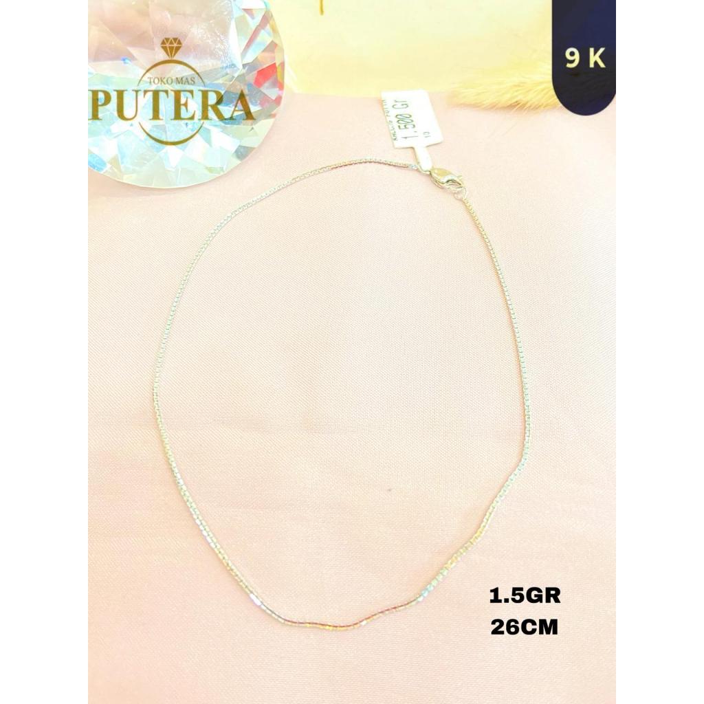 gelang kaki putih perhiasan emas terbaru