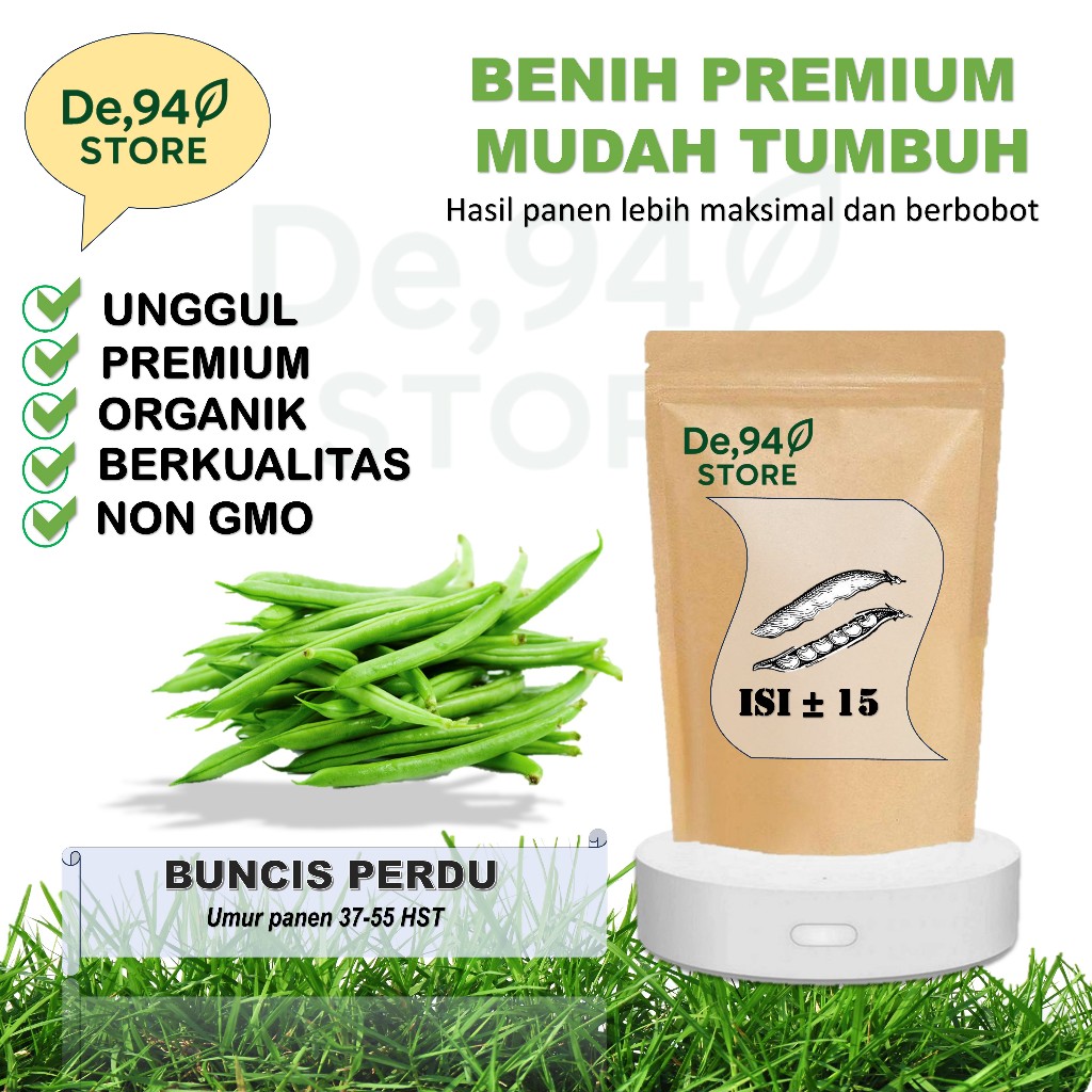 Benih 15 Buncis Perdu GYPSY (tidak merambat)