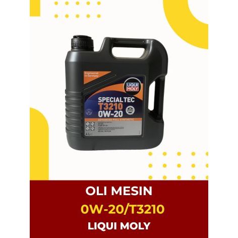 Oli mesin Mobil Liqui Moly SAE 0W-20-T3210 4L/1GLN