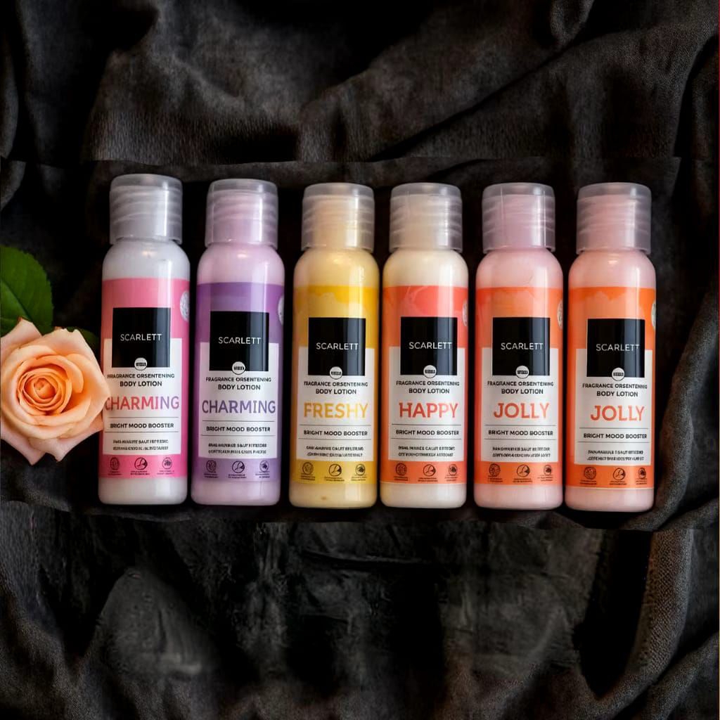 Scarlet BodyLotion mini 60ml & Shower | Kemasan Travel| Tester
