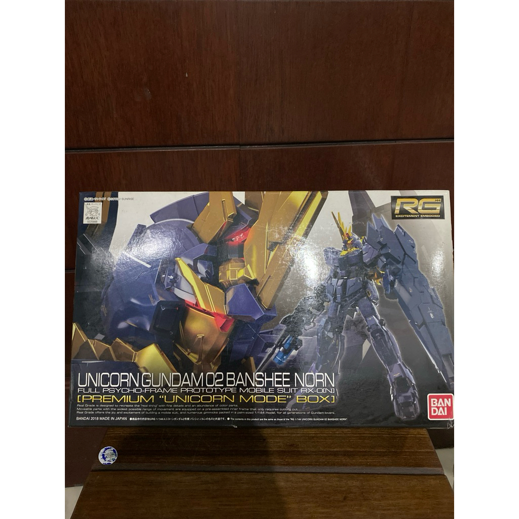 UNICORN GUNDAM 02 BANSHEE NORN GUNDAM RG