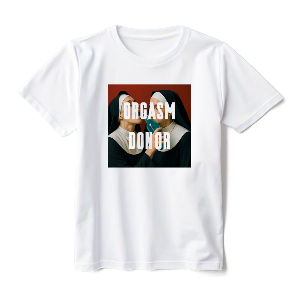 Kaos Distro Grimble T shirt Orgsm Donor