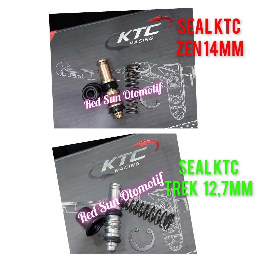 seal sil + karet debu master rem ktc trex trek 12,7 Zen sen 14 mm