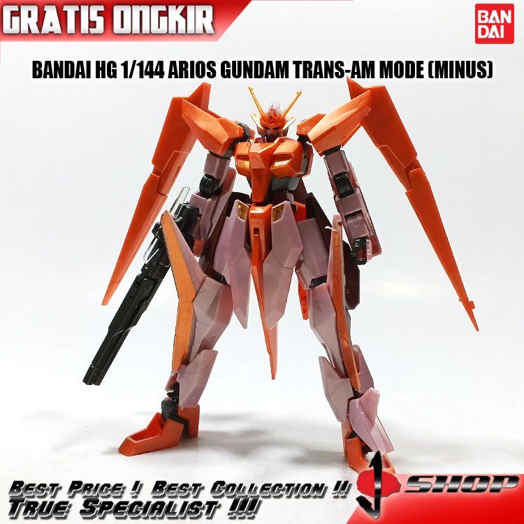 BANDAI HG 1/144 ARIOS GUNDAM TRANS-AM MODE (MINUS) HG3410