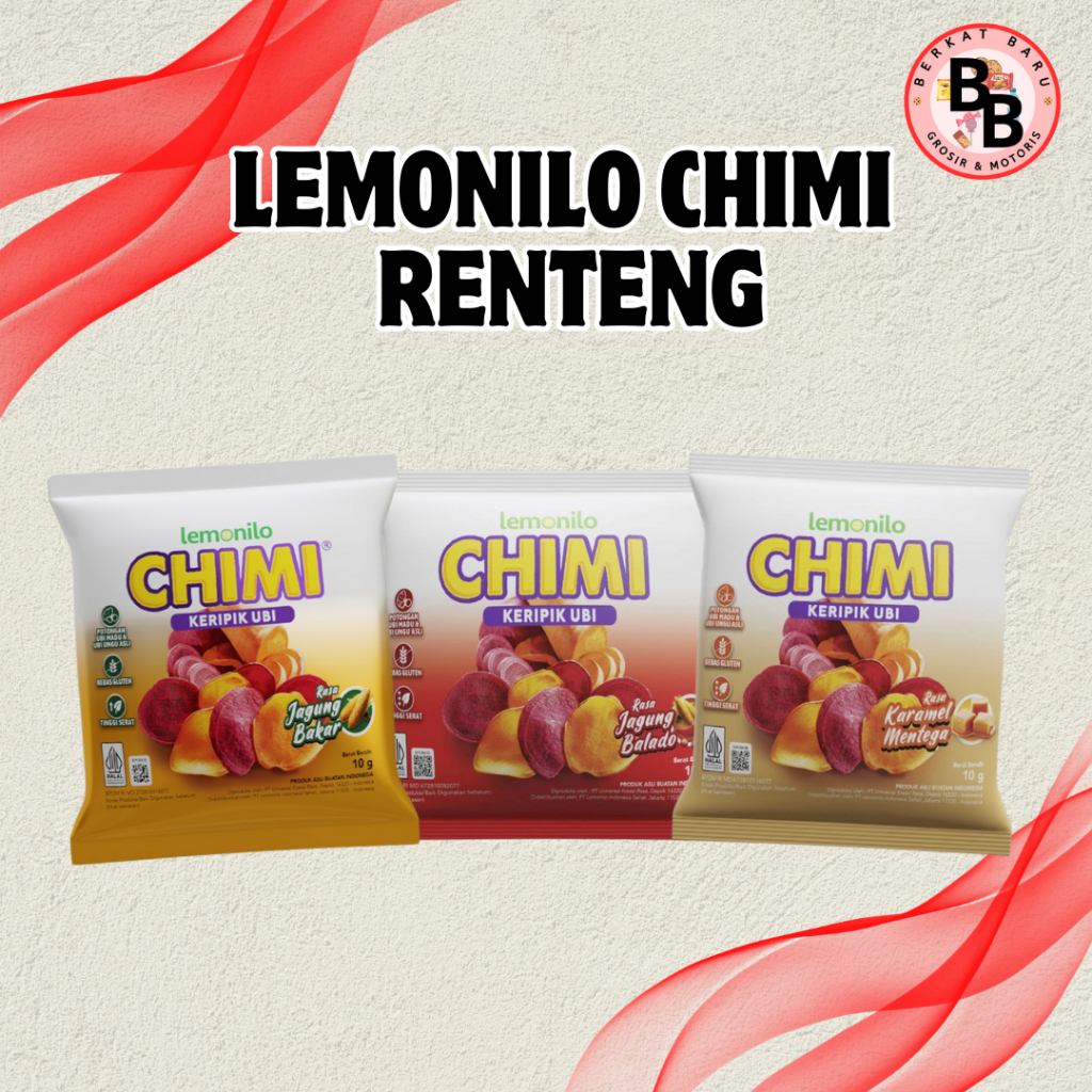 [BB SNACK] LEMONILO CHIMI RENTENG 10gram
