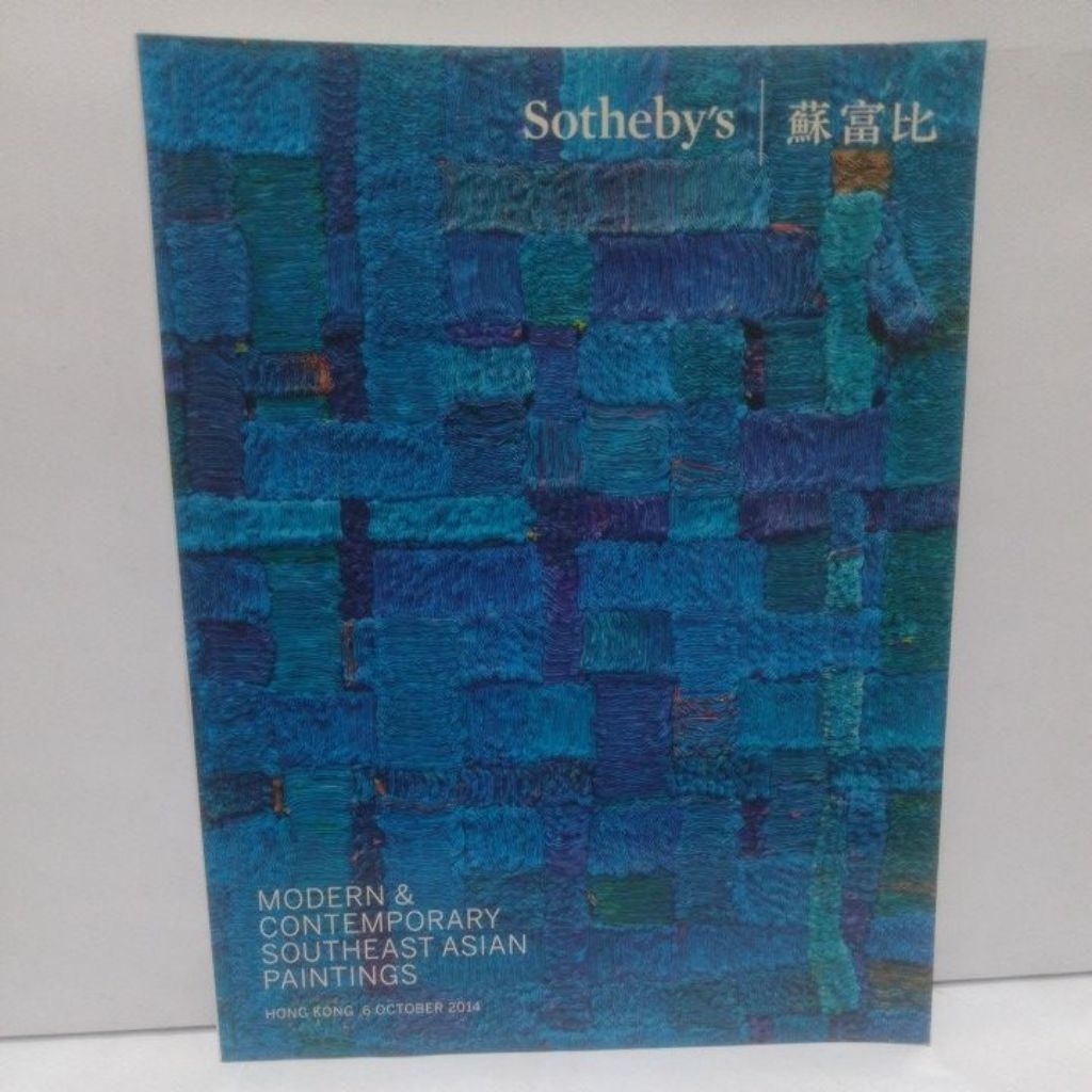 Buku Lukisan Sotheby's - Modern & Contemporary Southeast Asian Paintings - Hongkong 6 Oct 2014