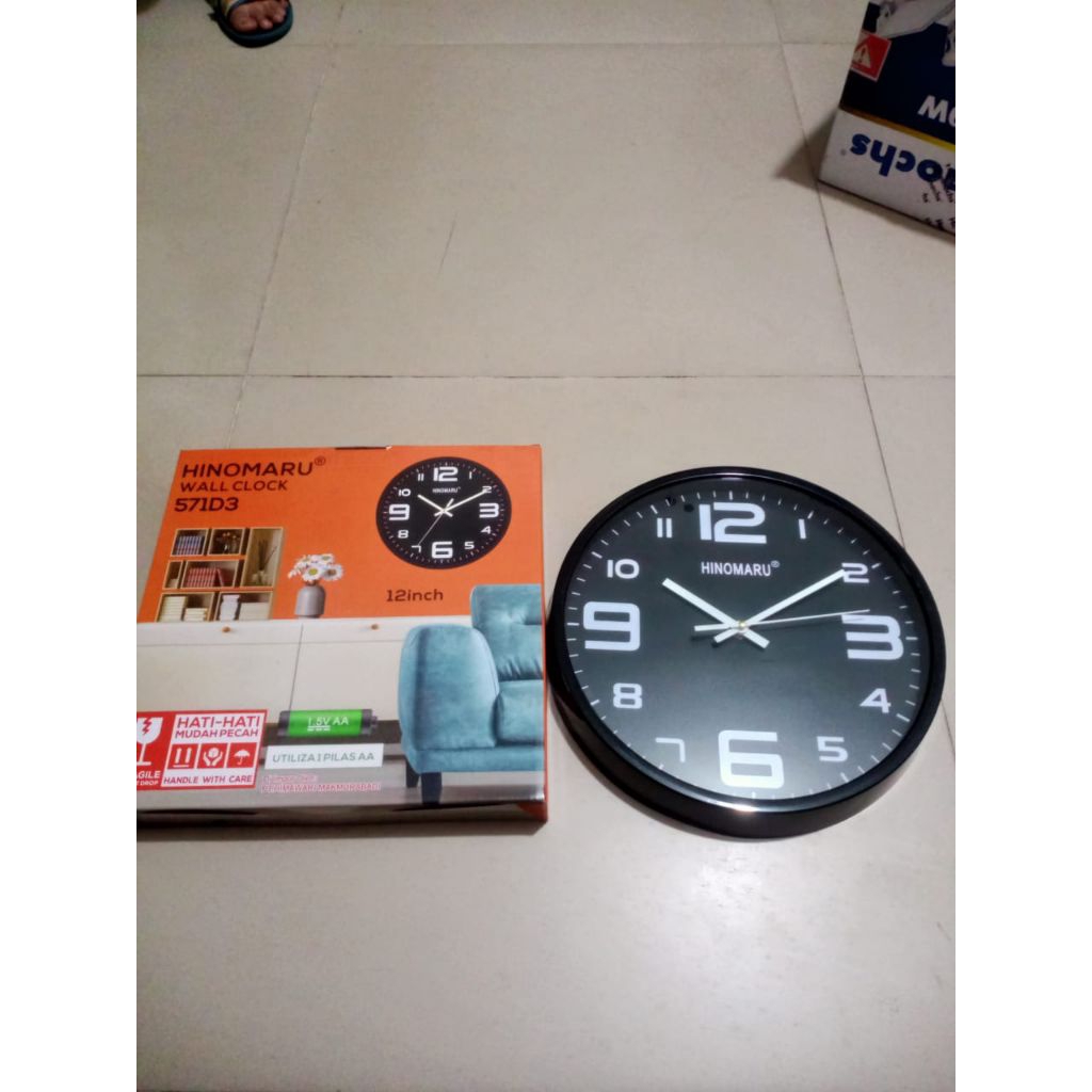 Jam Dinding Hinomaru Berqualitas