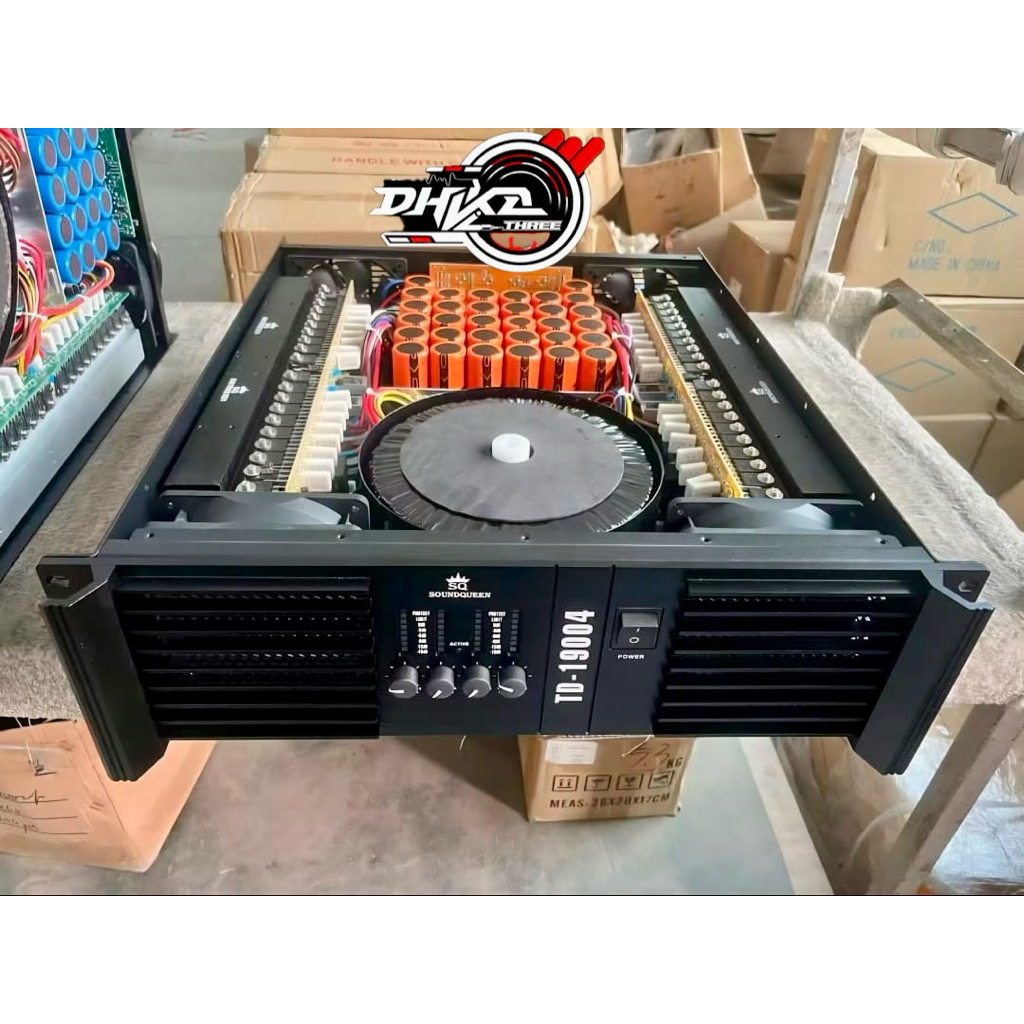 POWER SOUNDQUEEN TD 19004 PRO 4 Channel / Power Soundqueen TD 19004 Pro 4 channel / Power Soundqueen
