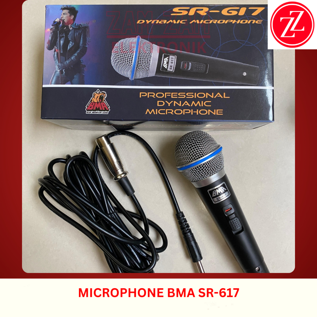 Microphone BMA SR-617 / Microphone Kabel