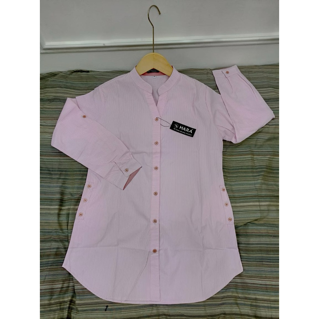 Blouse Tunik Hara Motif Bintik