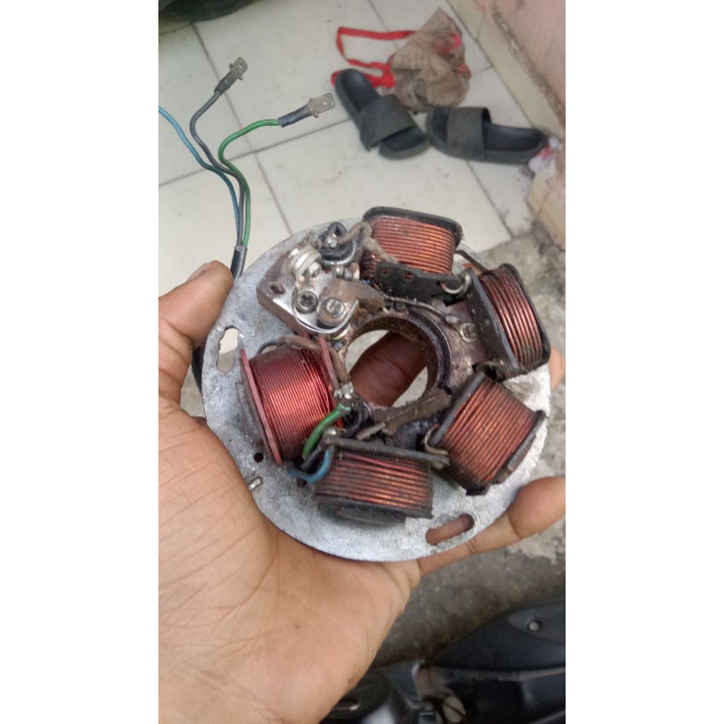 Spul Set Platina Copotan Vespa PX PS