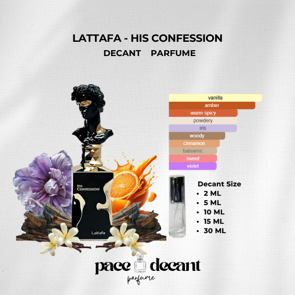 Decant His Confession by Lattafa Parfume original