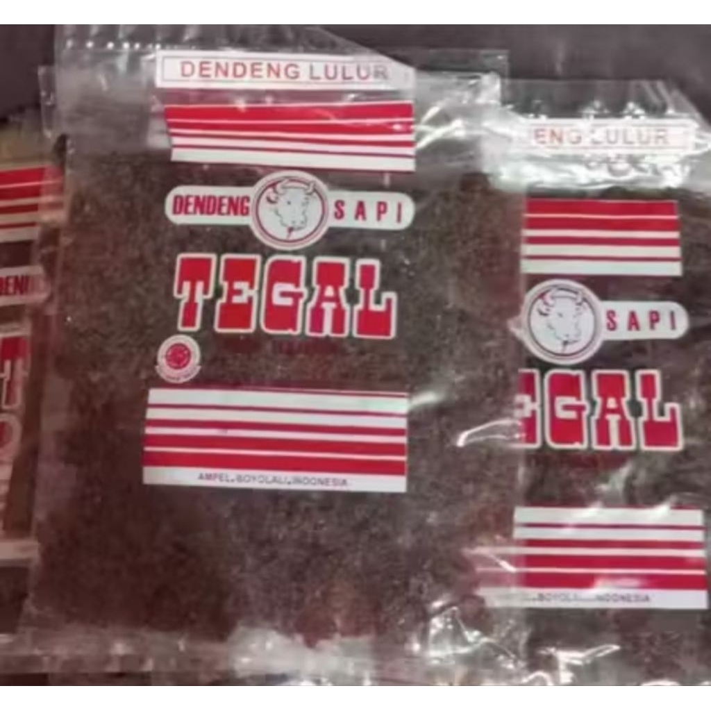 dendeng sapi tegal 250 gram