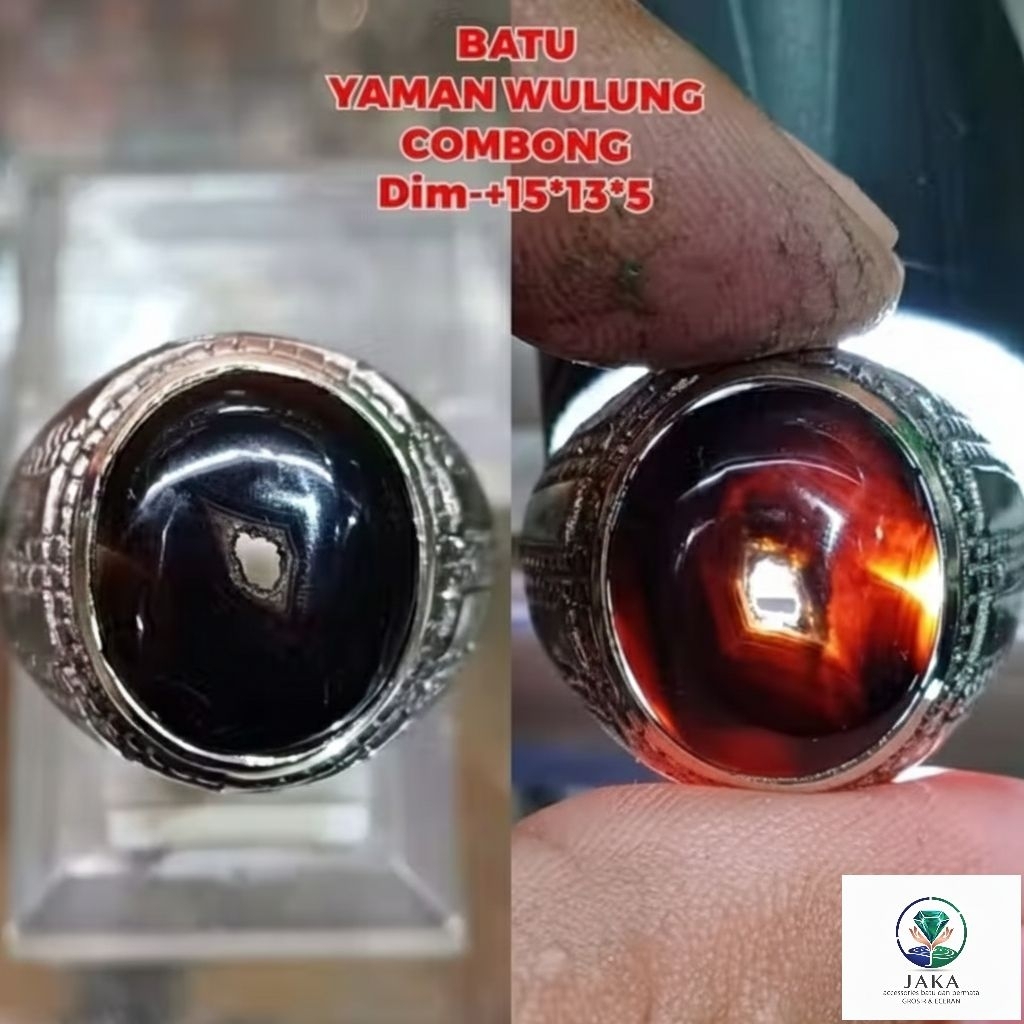 cincin batu Yaman Wulung combong