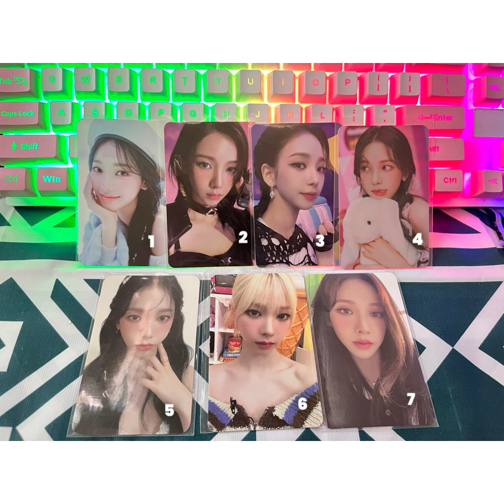 PHOTOCARD OFFICIAL AESPA KARINA | PHOTOCARD OFFICIAL MURAH