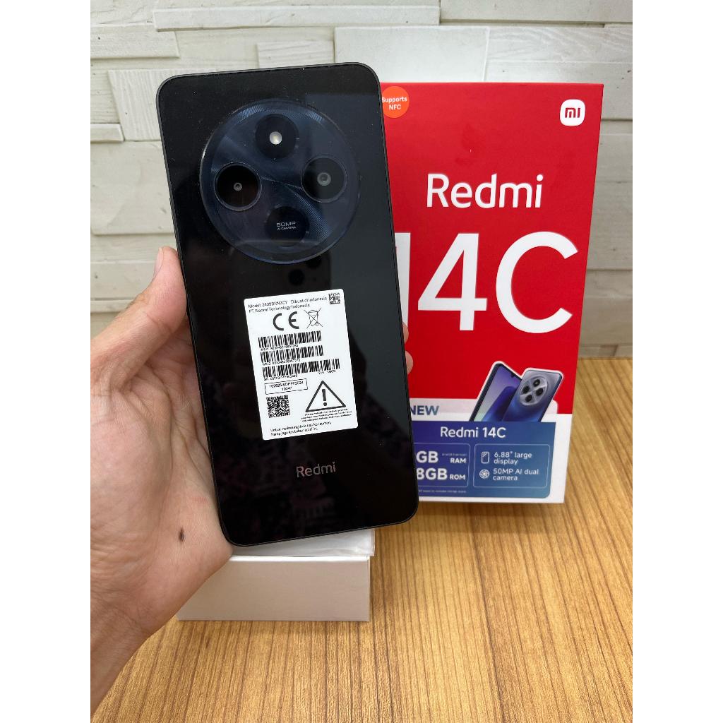 REDMI 14C 6/128 ORI SECOND BERGARANSI