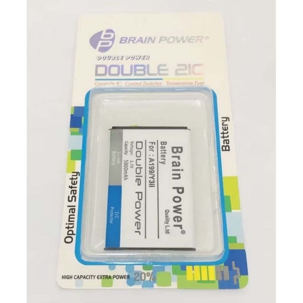 Battery batre Huawei Y3ii - A199 Brain power