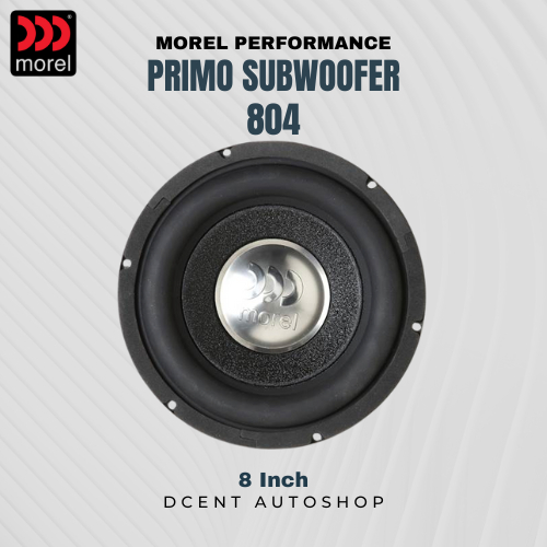 Subwoofer Audio Mobil - Morel Performance Subwoofer Primo 804 - 8 Inch - Subwoofer Mobil / Audio Mob