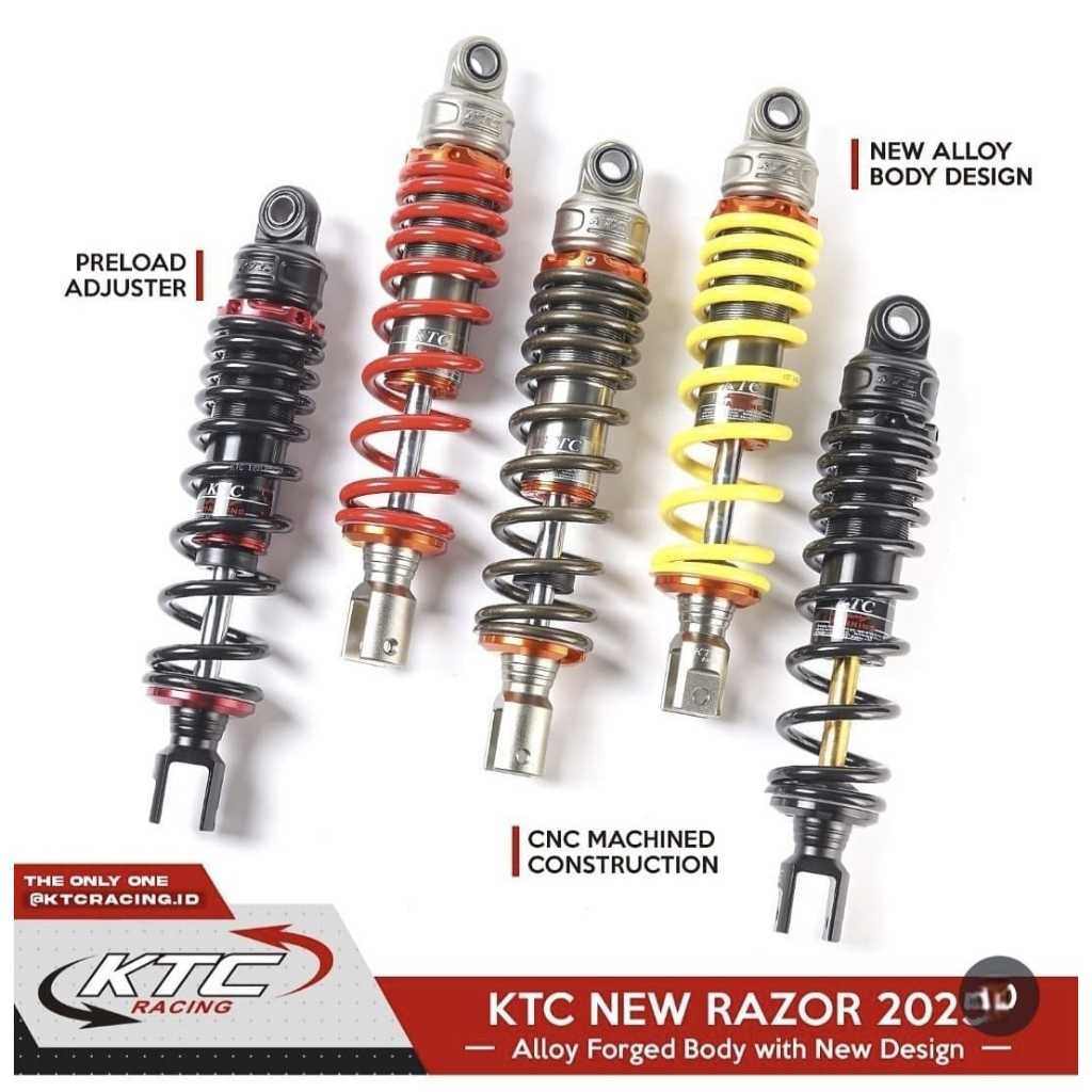 SHOCK NON TABUNG KTC NEW RAZOR 2025 NON KLIK