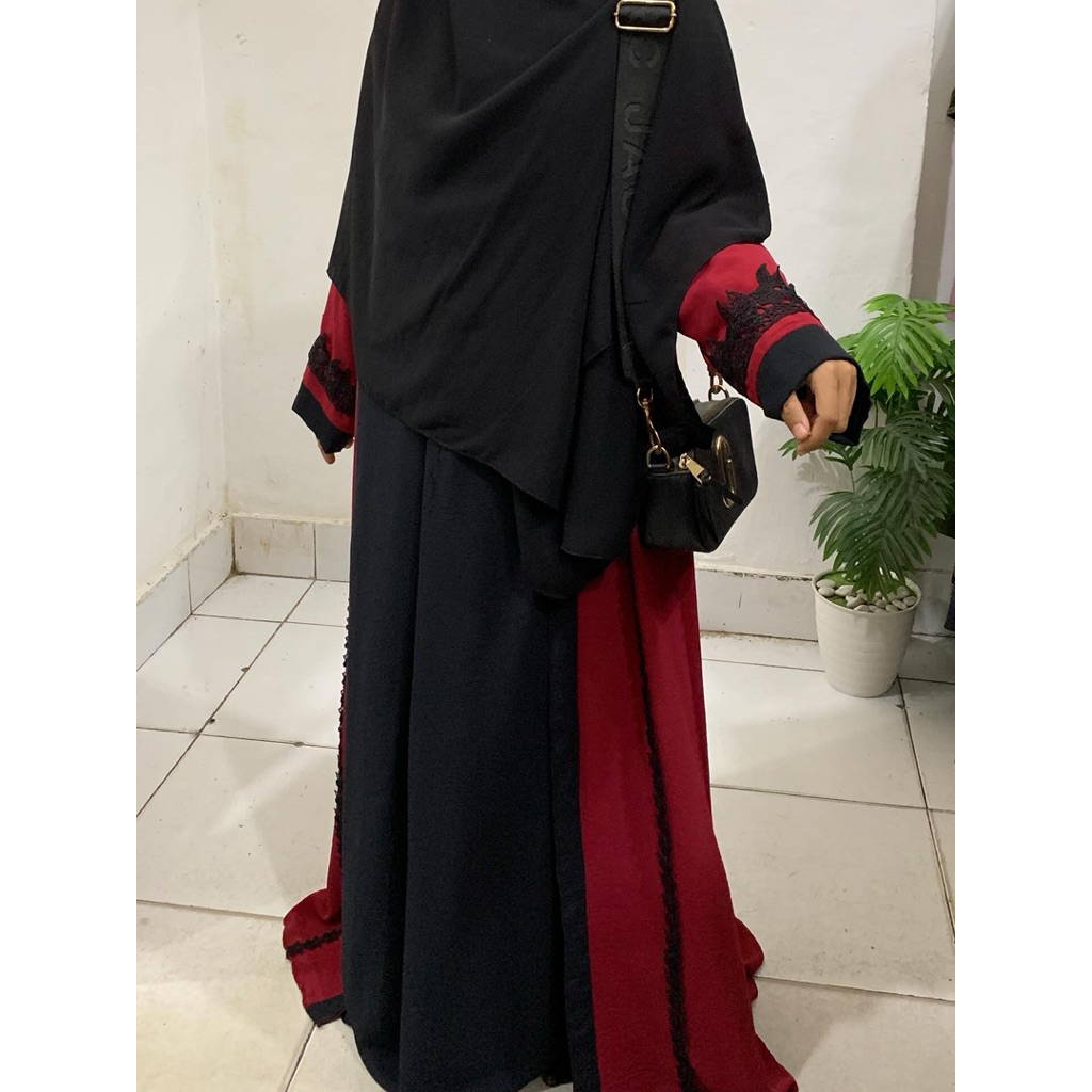 ABAYA TANGAN RENDA