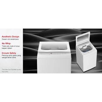 TOSHIBA MESIN CUCI 8 KG TOP LOADING 1 TABUNG - AW-M801AN