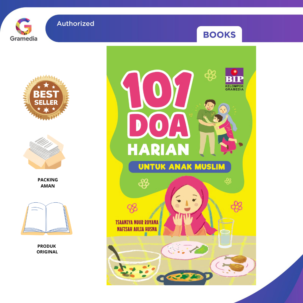 Gramedia Pekanbaru - 101 Doa Harian untuk Anak Muslim