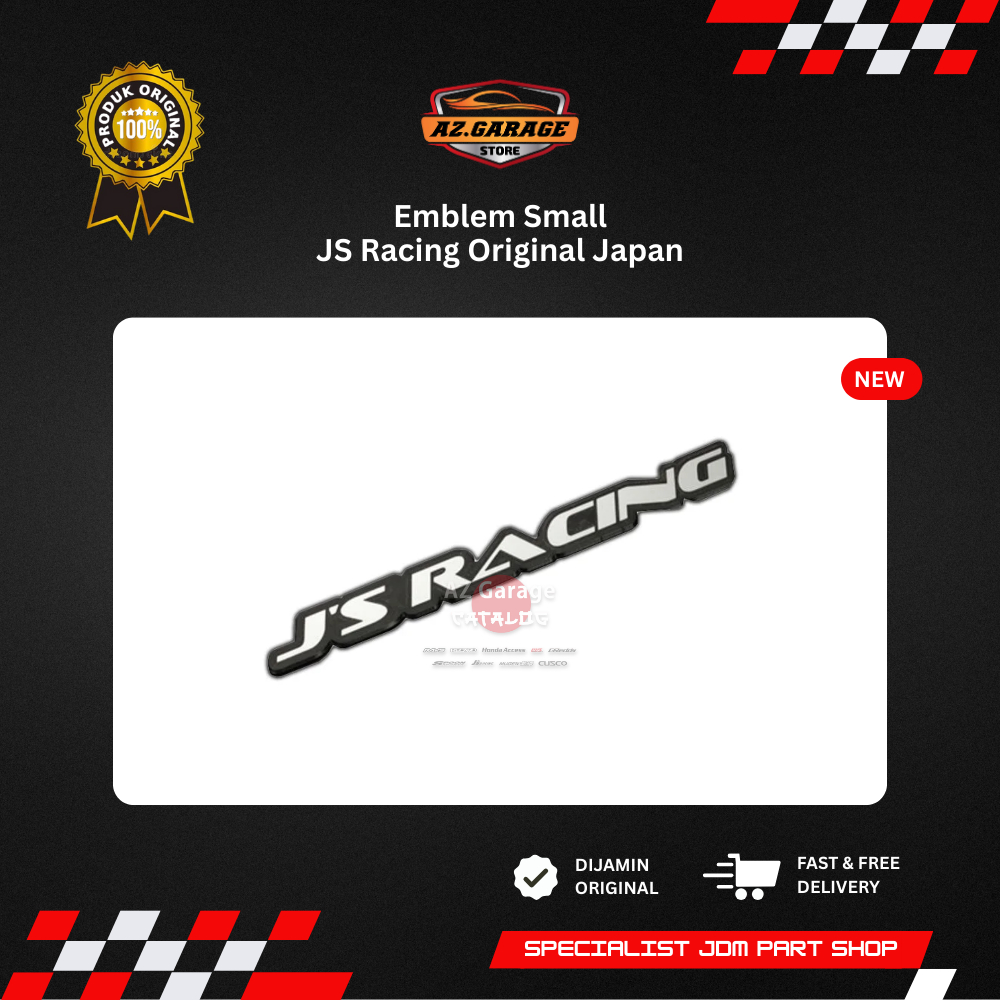 JS Racing Emblem Small Original Japan