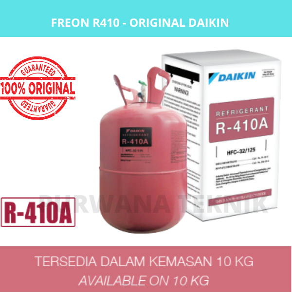 Freon R410 Daikin R-410A 10Kg | Refrigerant R-410A Original Daikin 10Kg HFC-32/125