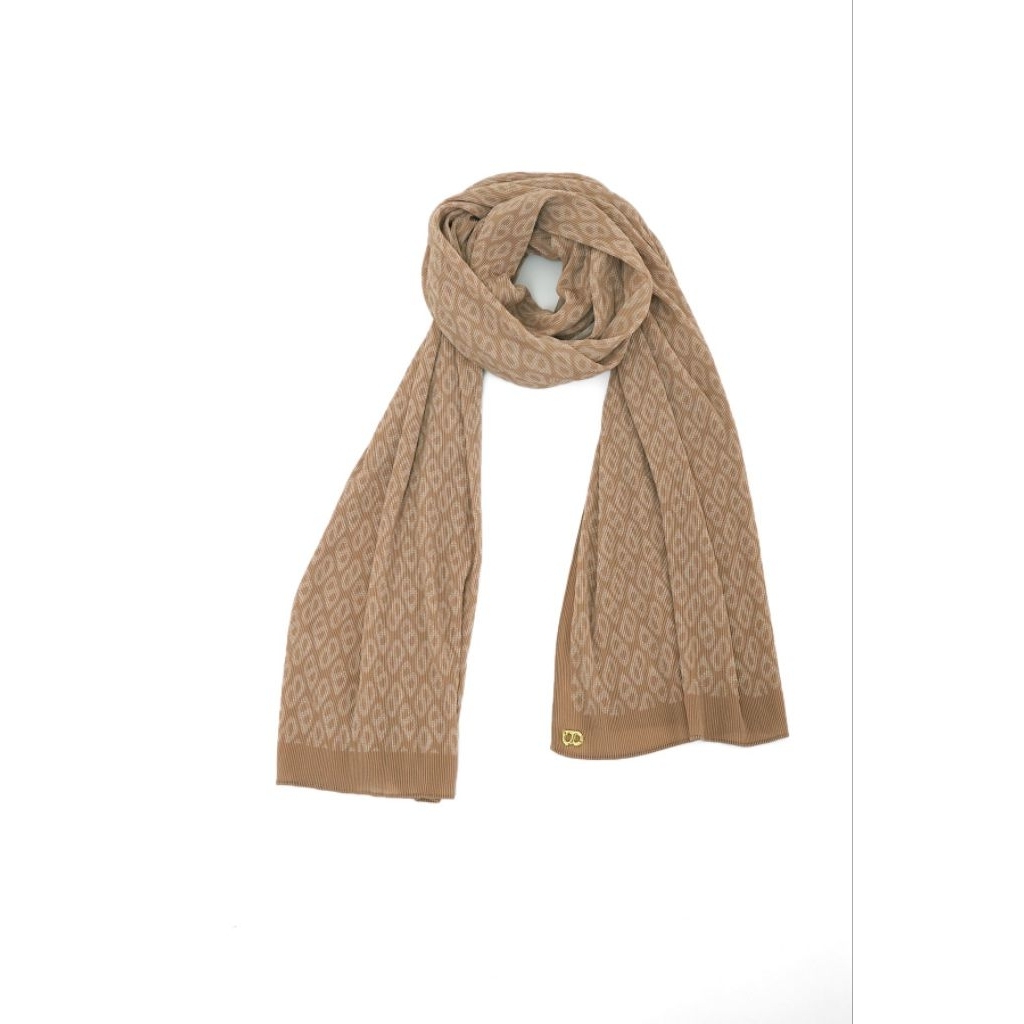 Tapis Pleated Shawl Buttonscarves