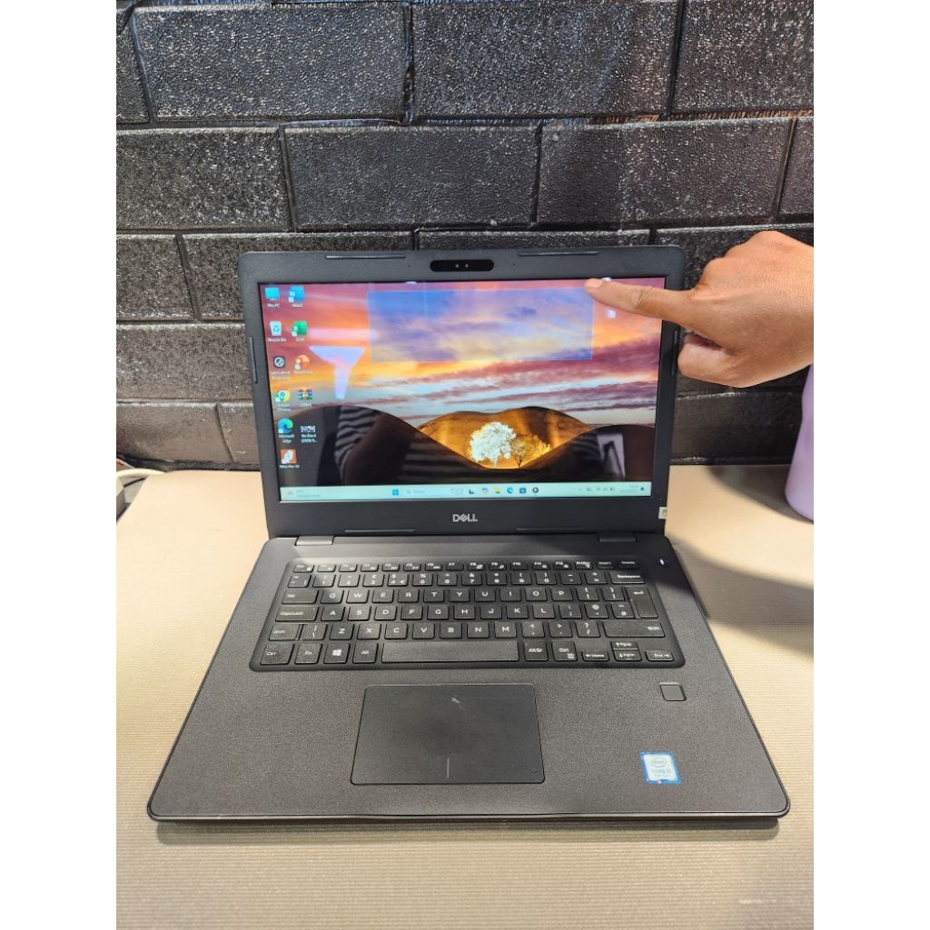Laptop dell Latitude 3490 Touchscreen Core i5 8250u Ram 32GB Ssd 1TB Layar 14in Ips Full HD