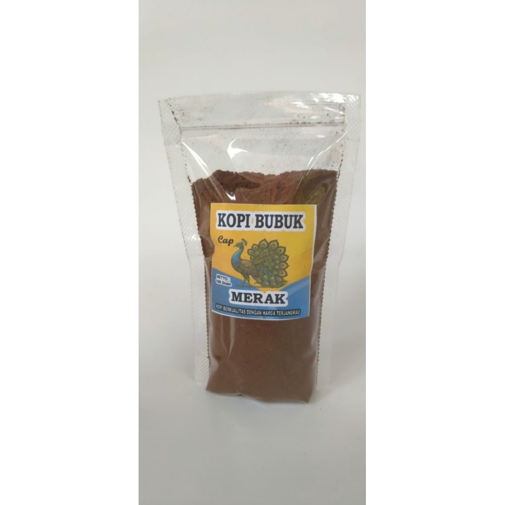 kopi bubuk kemasan 100gram