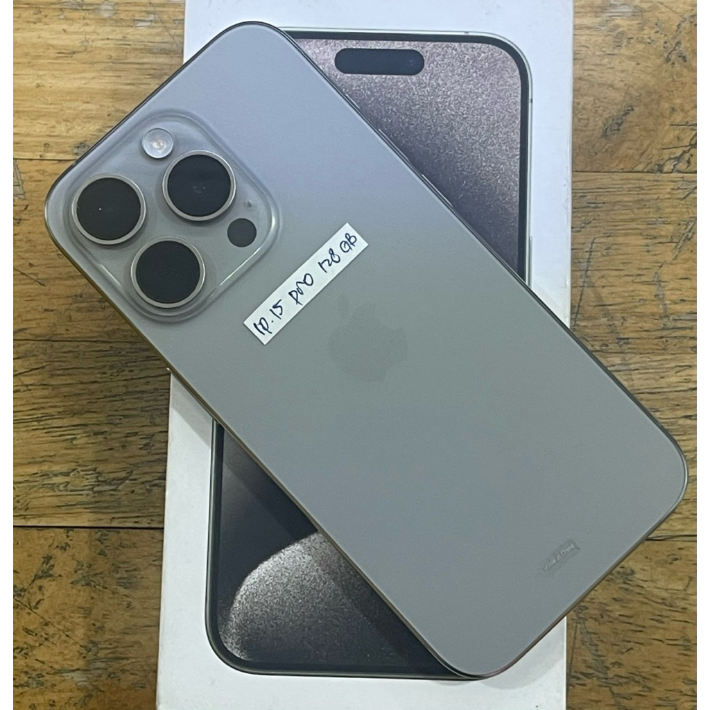 Hp Second iPhone 15 Pro 128GB IBOX Fullset