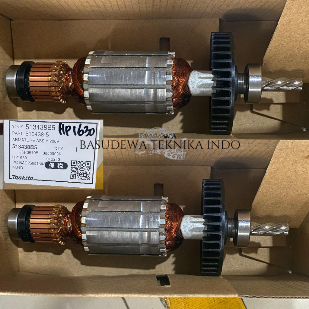 MAKITA ARMATURE ANGKER MESIN BOR MAKITA 13mm HP1630 MAKITA