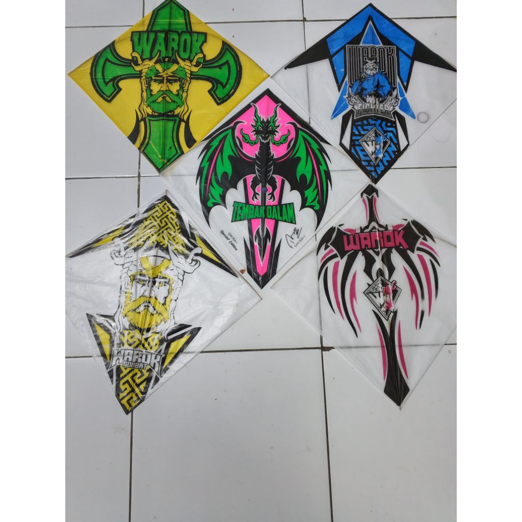 LAYANGAN SHUKOI WAROK SUPER+bonus layangan tournament gani kite