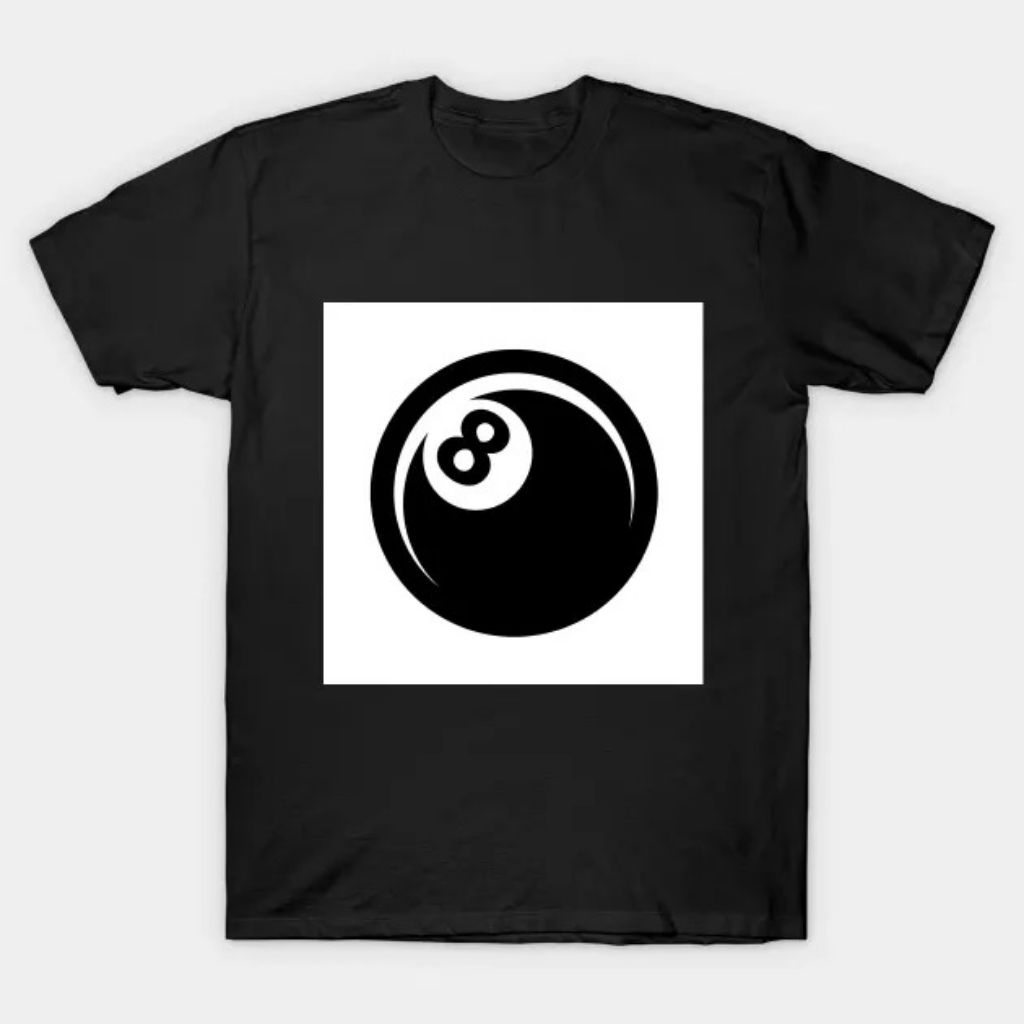 8 luck billiard t-shirt oversize